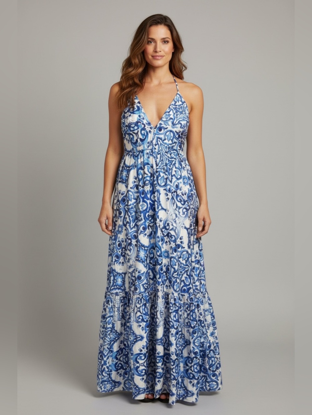 NWT🌺Sagimar•Maxi Cotton Dress Made in Italy
